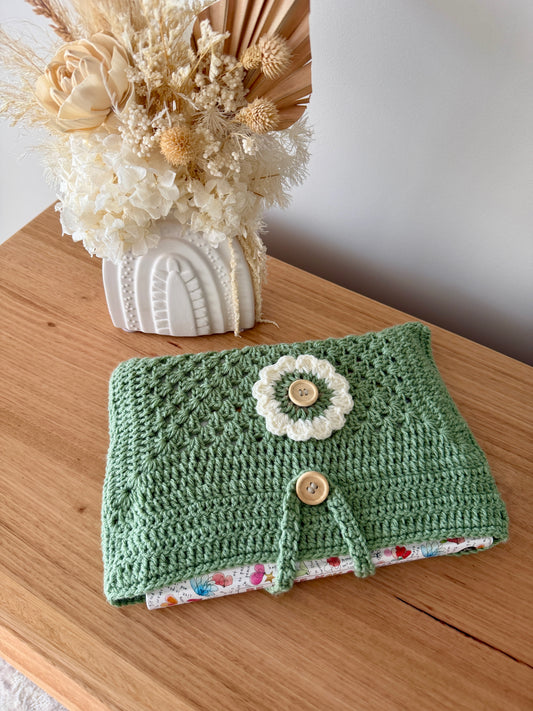 Crochet Book Cover