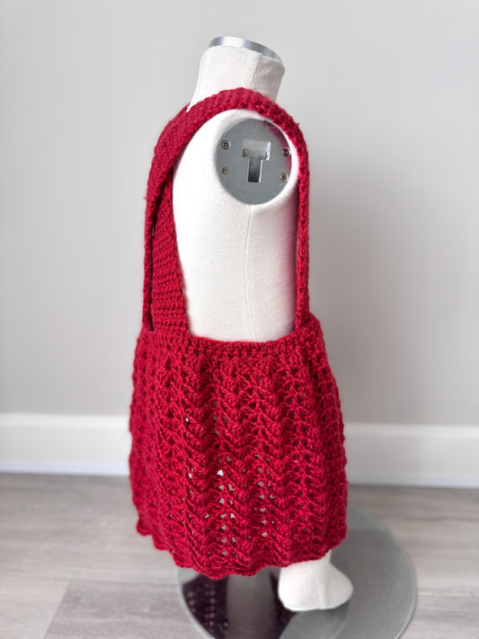 Lucy Crochet Pinafore