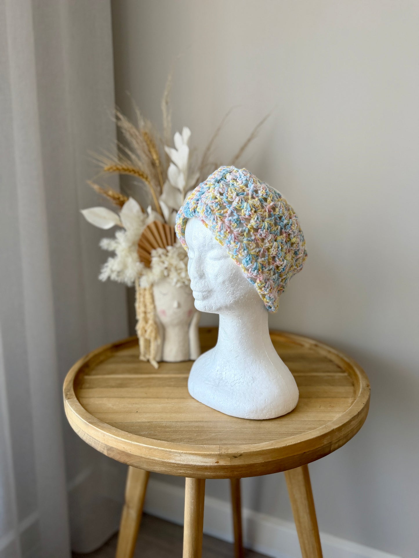 Adults Colourful Crochet Headband