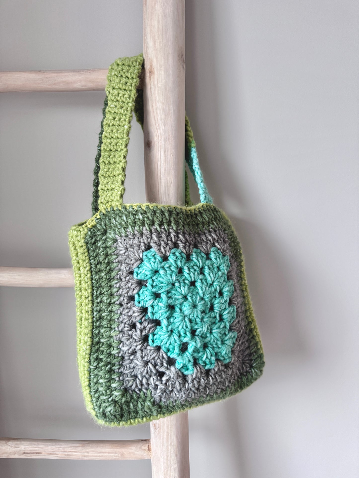 Multi-coloured Tote Bag