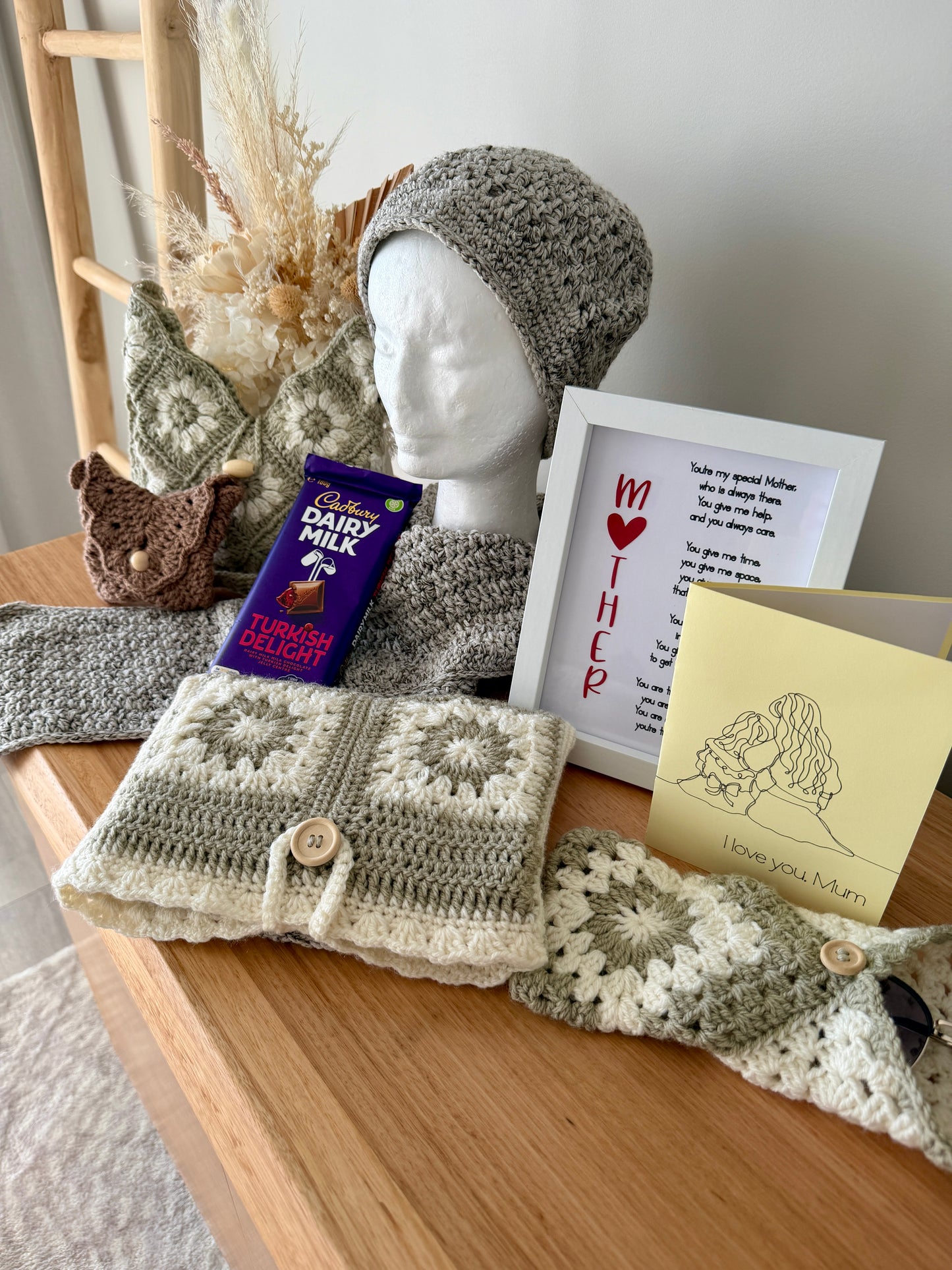 Crochet Book Cover