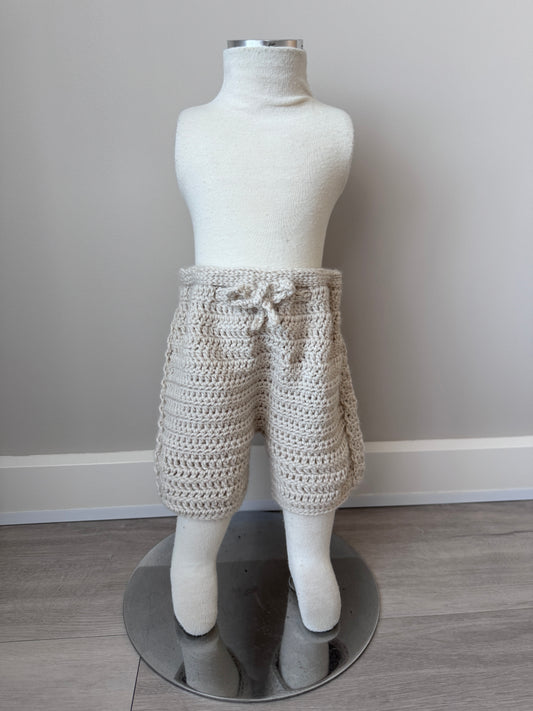 Jesse Unisex Crochet Shorts