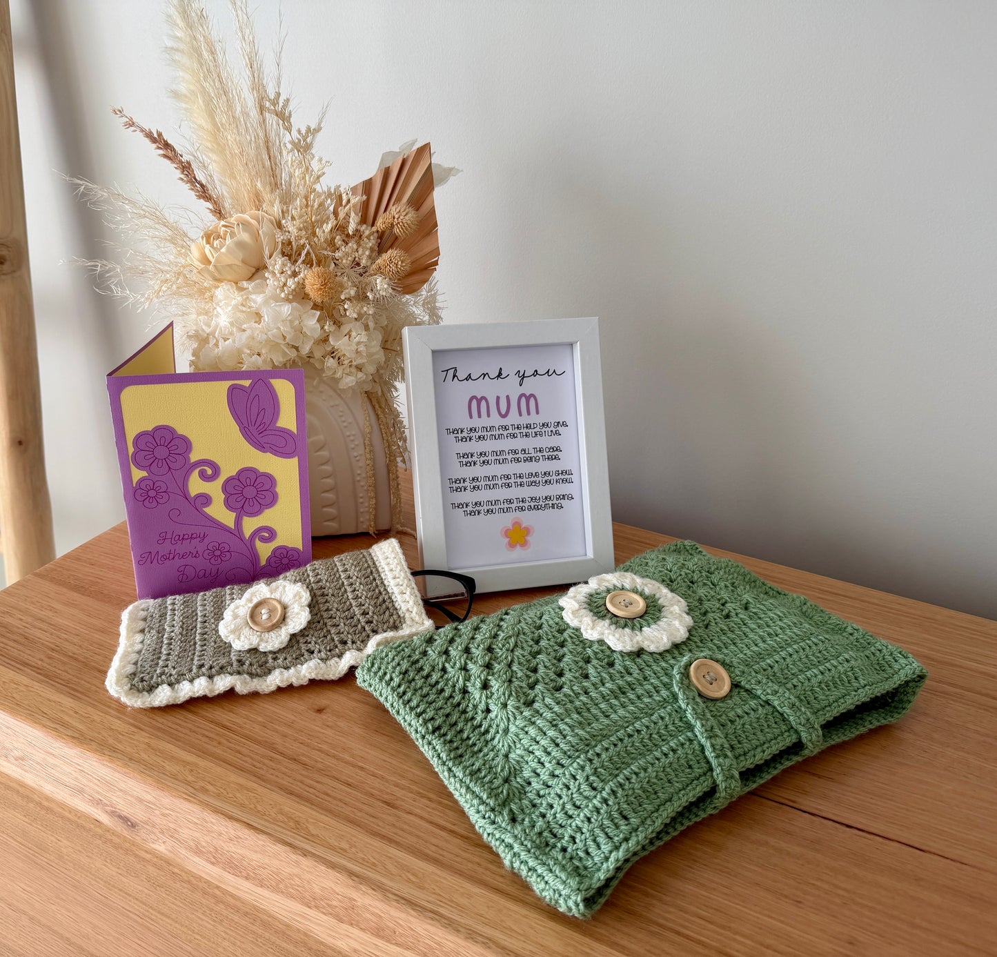 Mother's Day Craft Paper Card 5x7in