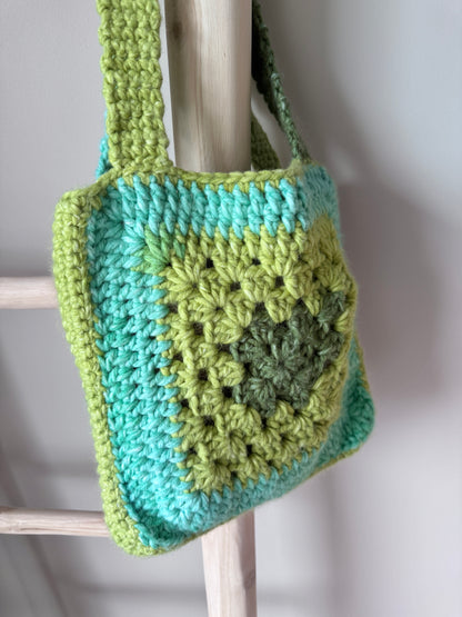 Multi-coloured Tote Bag