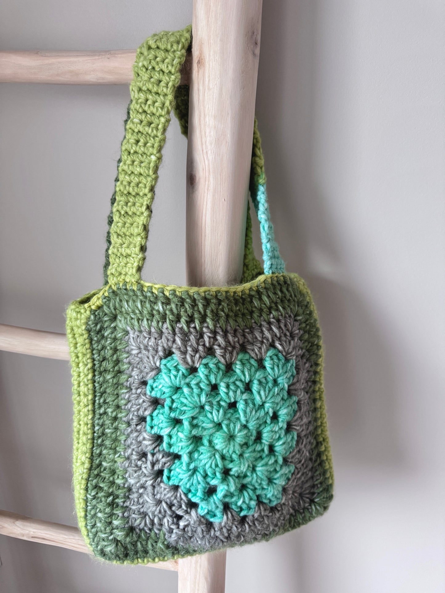 Multi-coloured Tote Bag