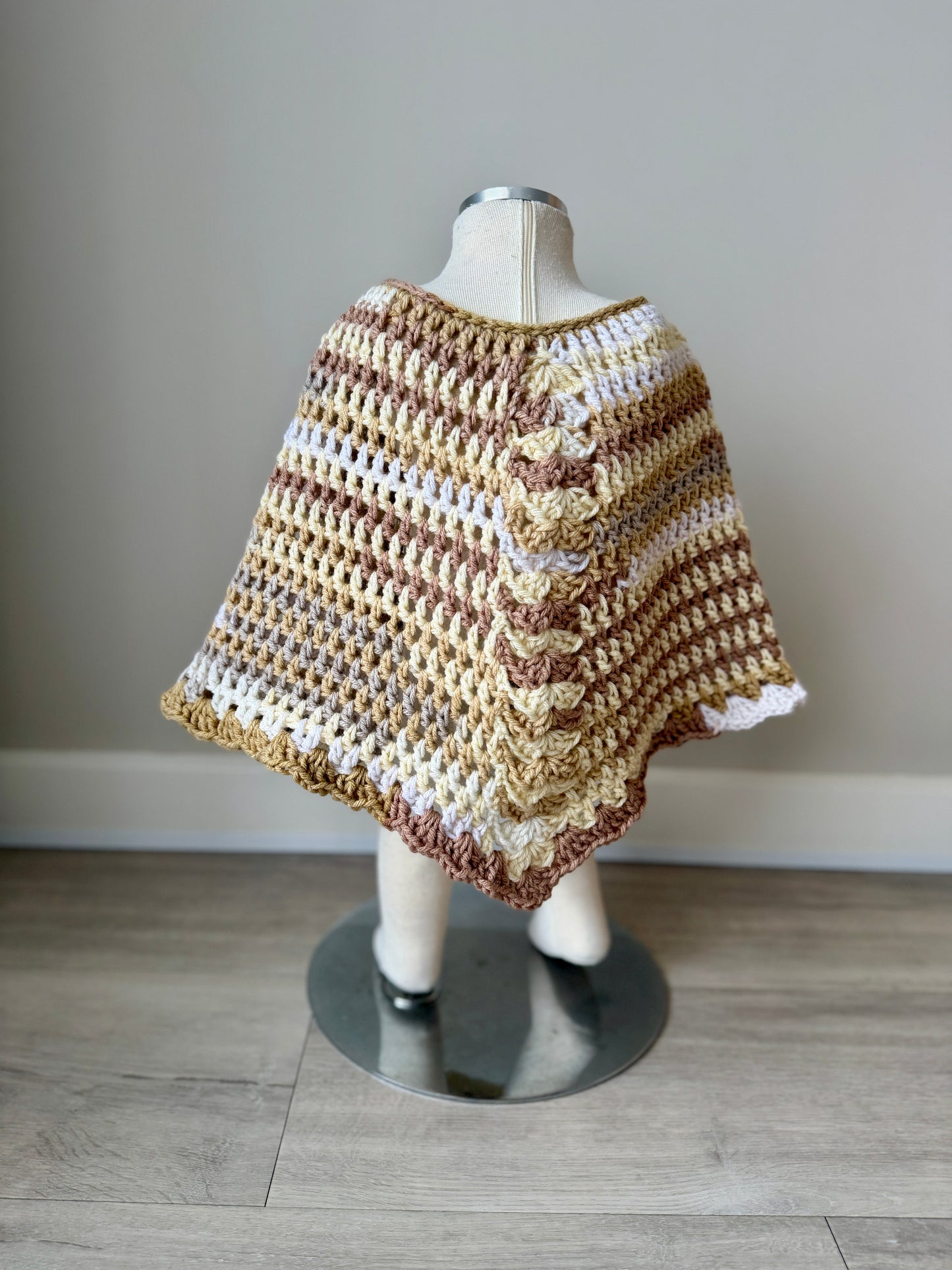 Gigi Crochet Poncho + Bag Set