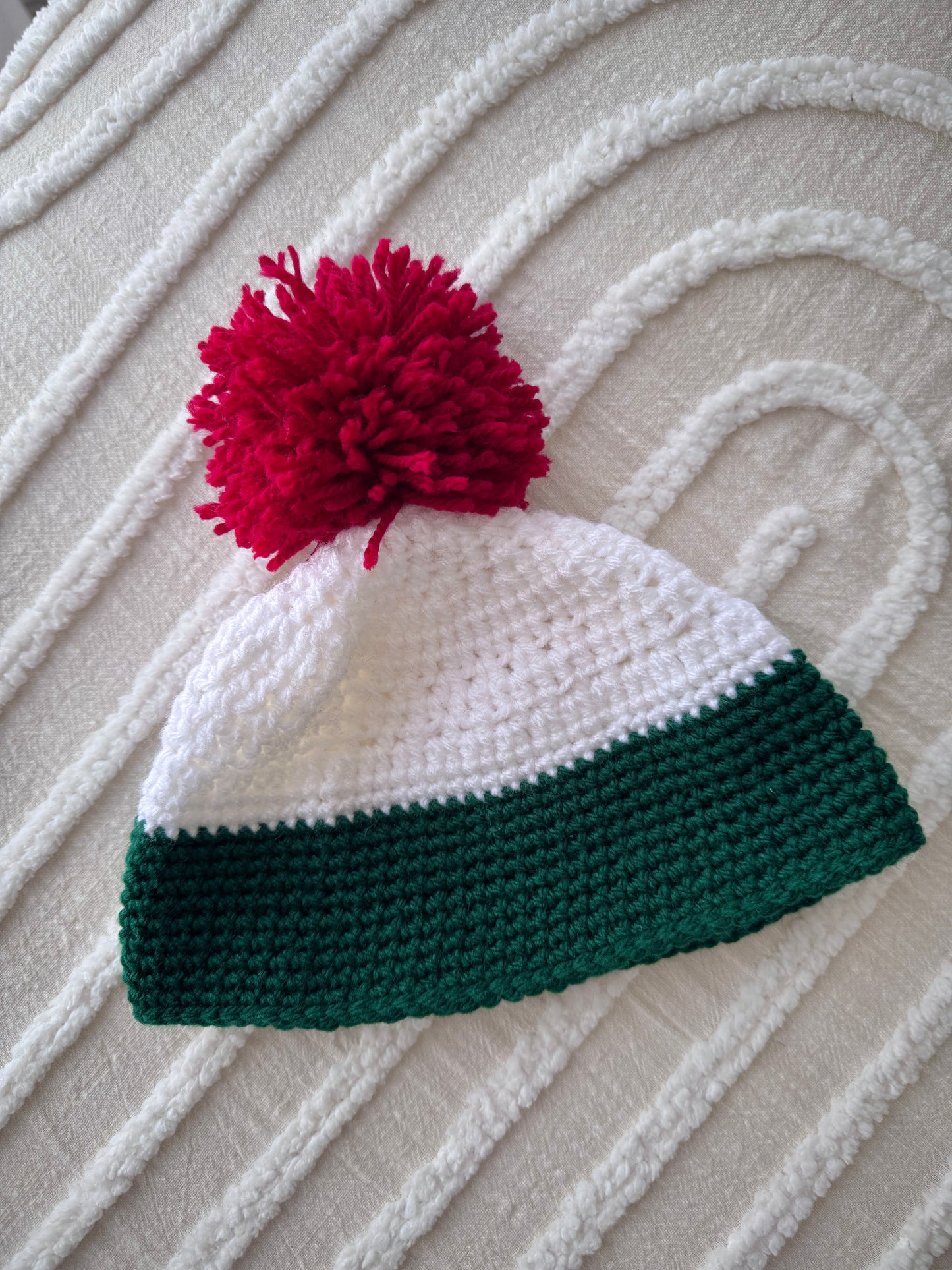 Baby Unisex Pom Pom Christmas Beanie