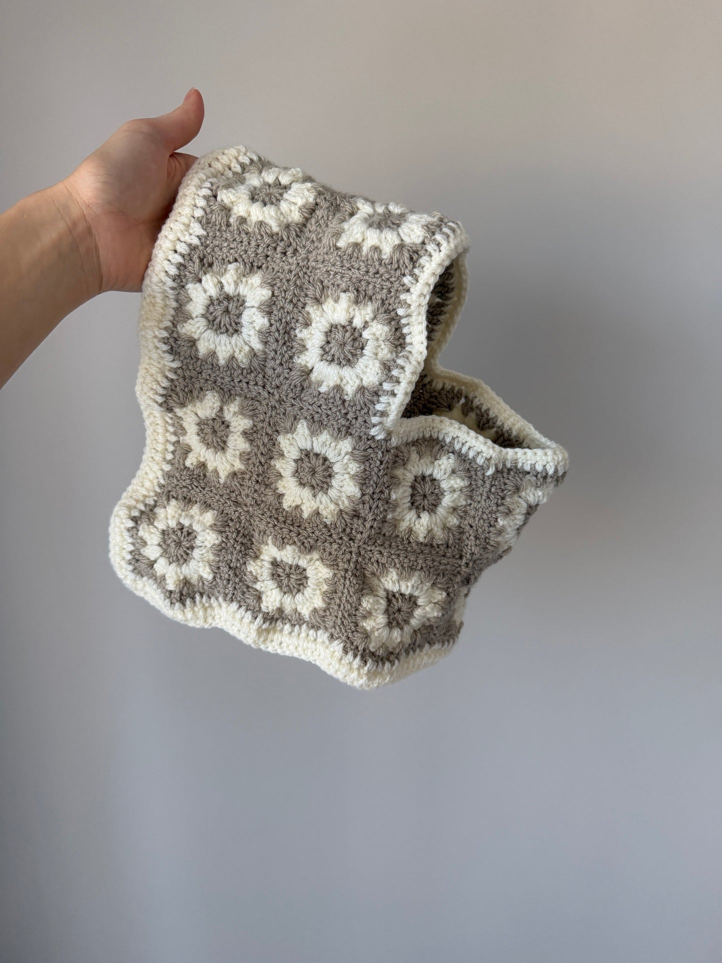 Patchwork Kids Crochet Poncho