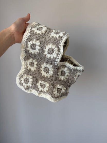 Patchwork Kids Crochet Poncho