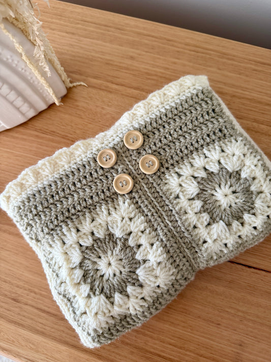 Crochet Book Cover