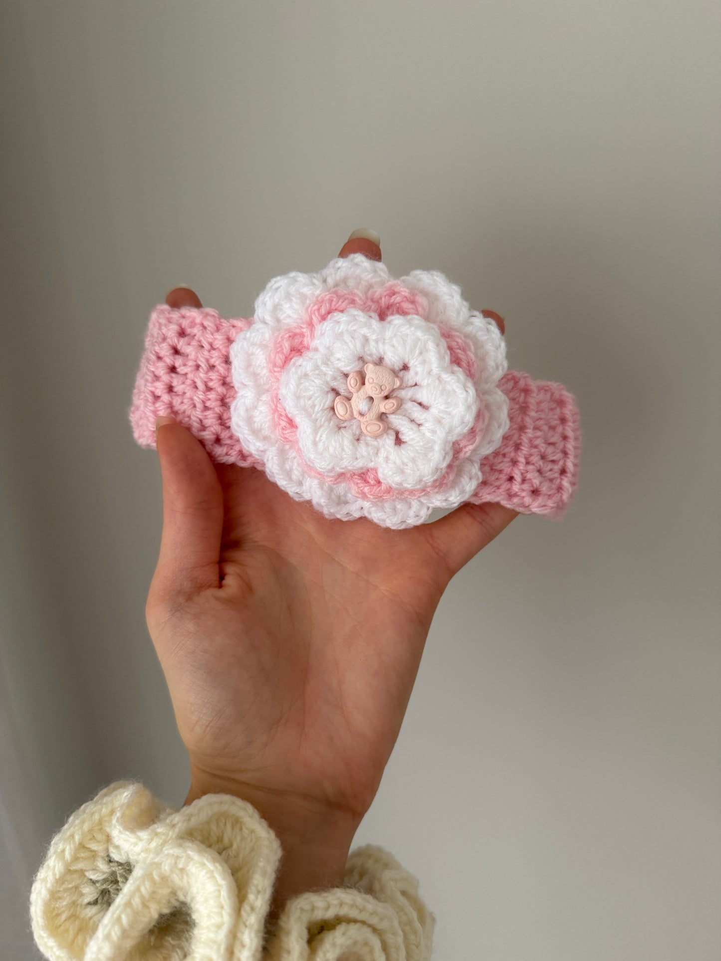 3 Piece Crochet Baby Set