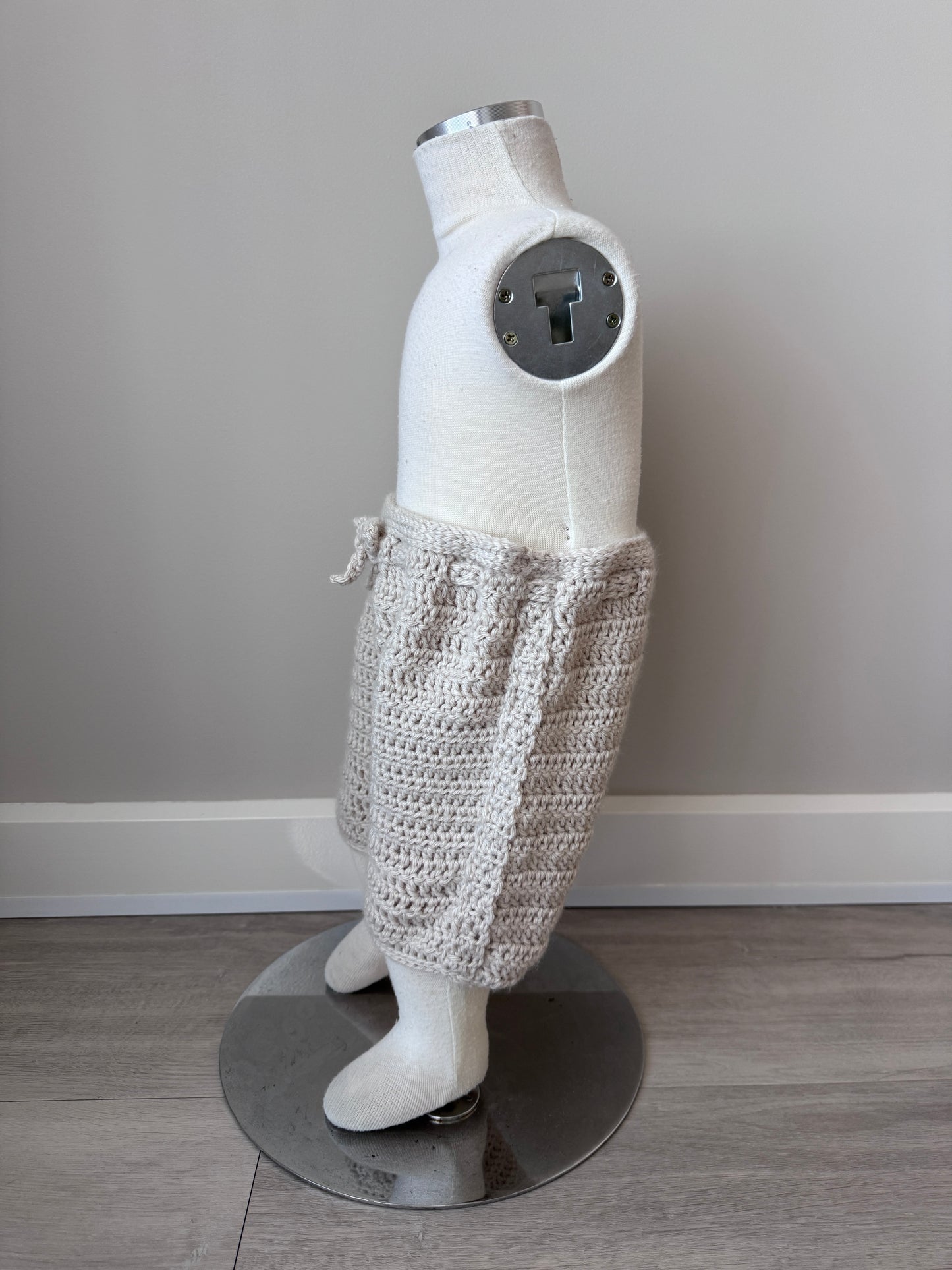 Jesse Unisex Crochet Shorts