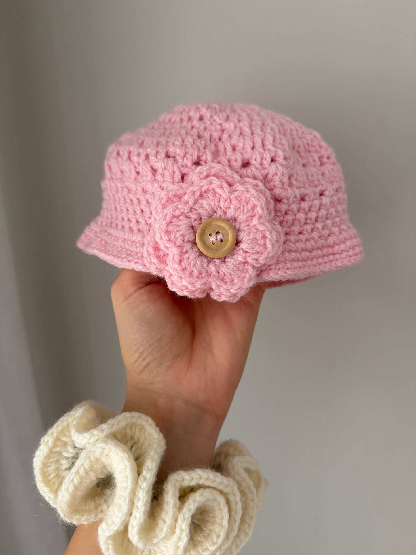 3 Piece Crochet Baby Set