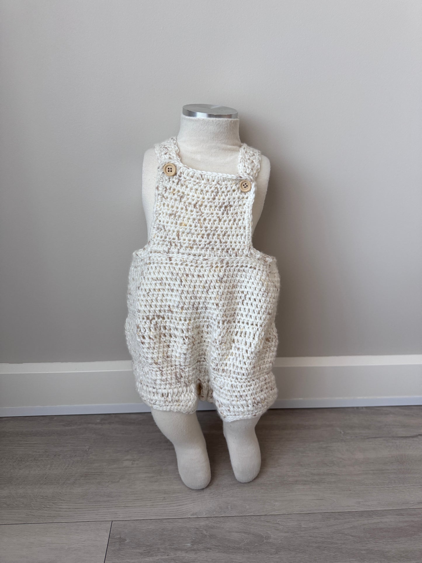 Jamie Unisex Crochet Playsuit