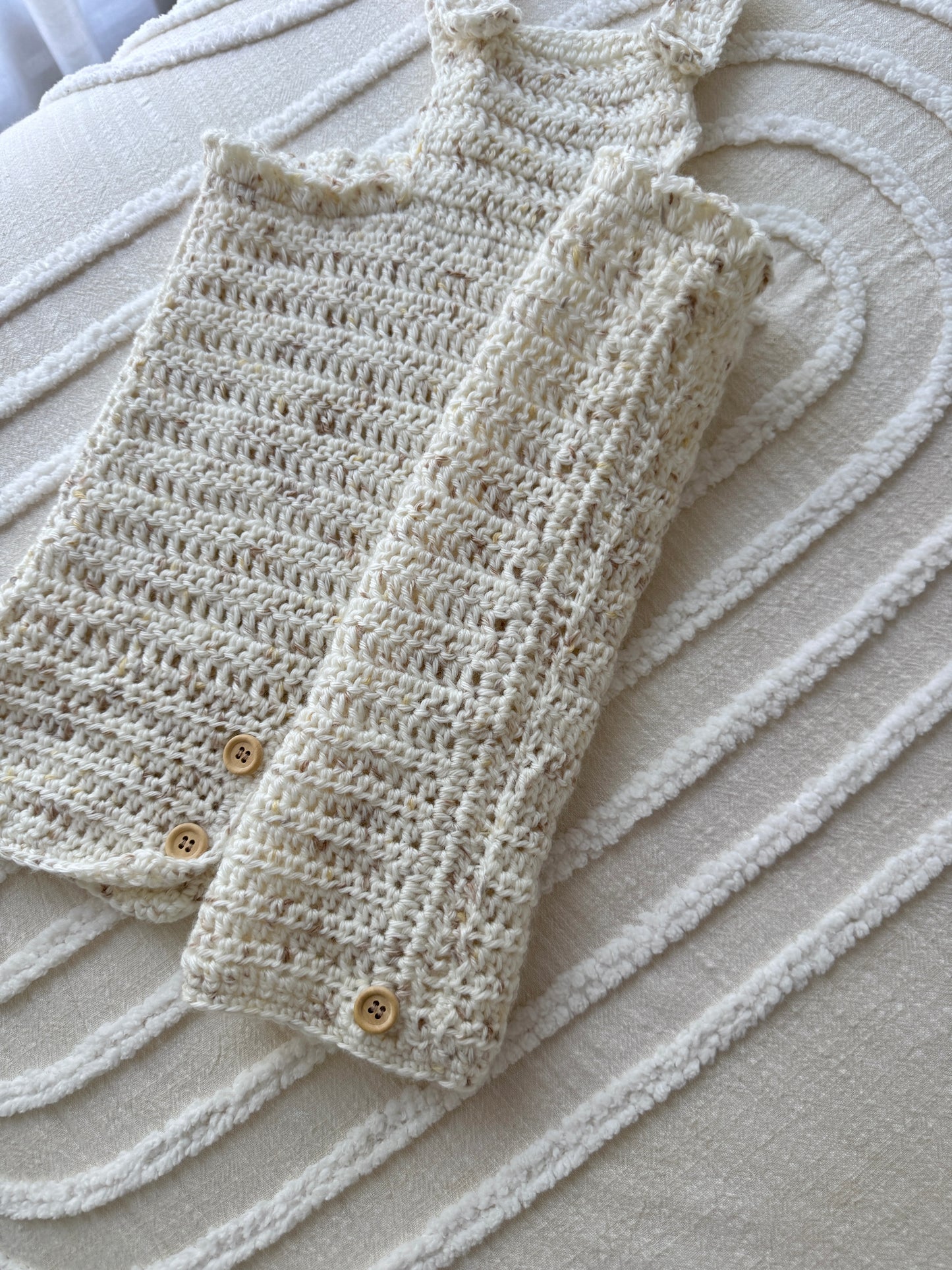 Billy Unisex Crochet Overalls