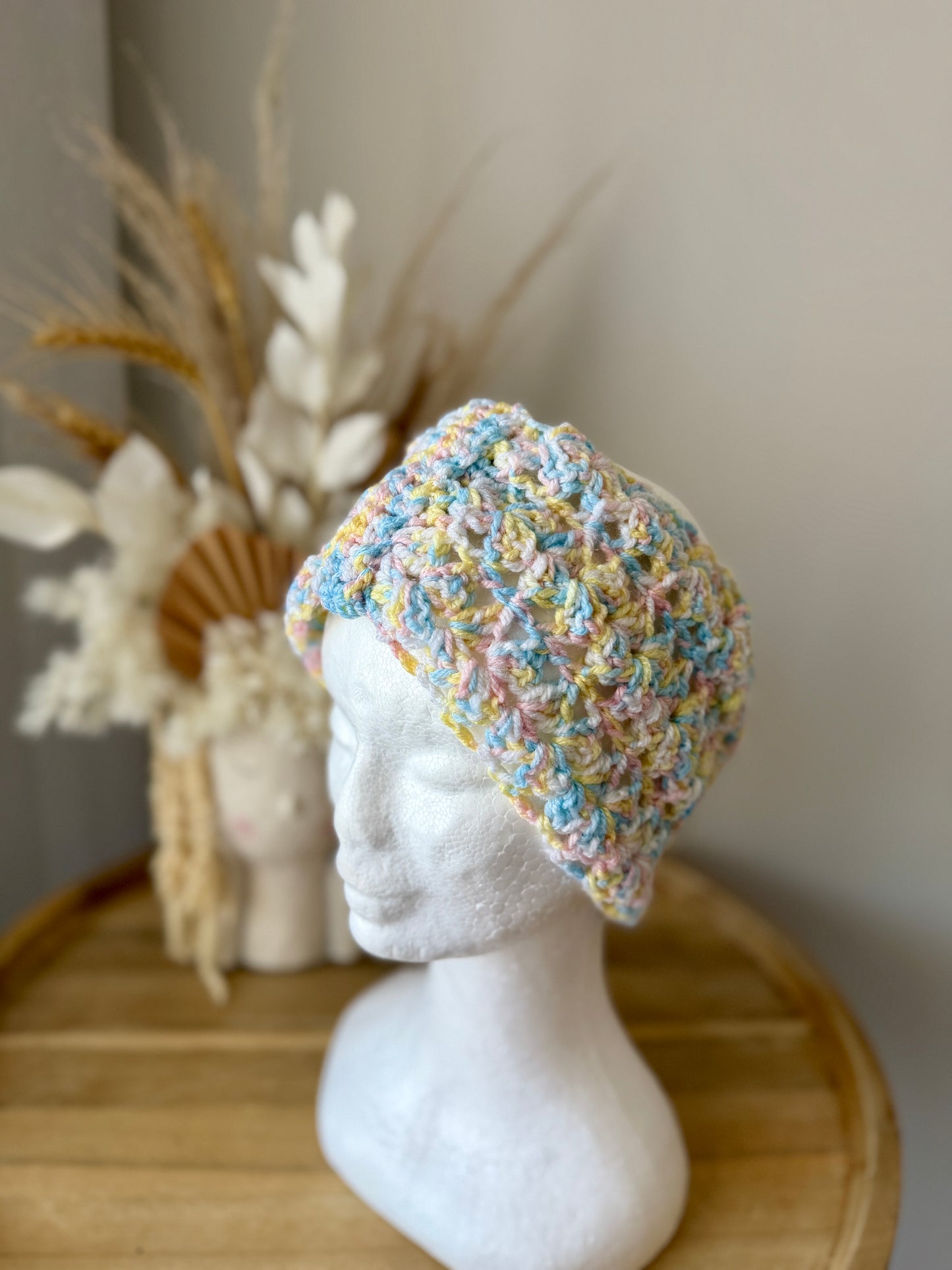 Adults Colourful Crochet Headband