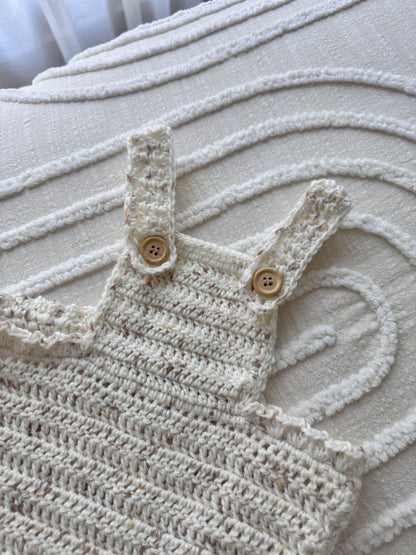 Billy Unisex Crochet Overalls