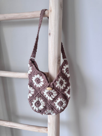 Flower Power Crochet Bag