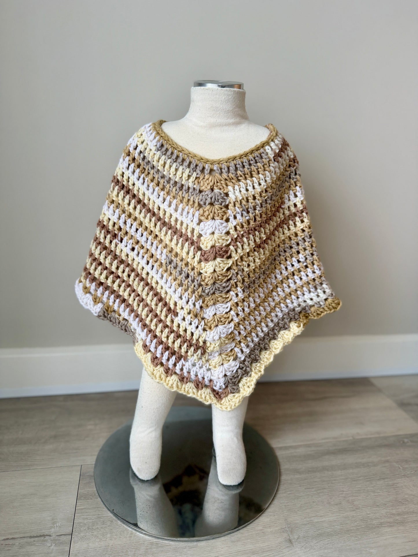 Gigi Crochet Poncho + Bag Set