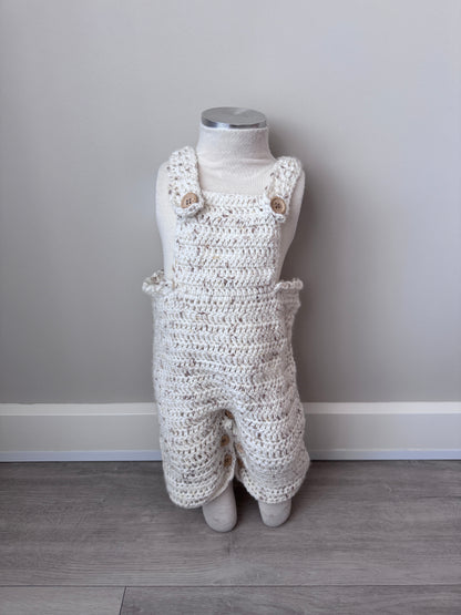 Billy Unisex Crochet Overalls