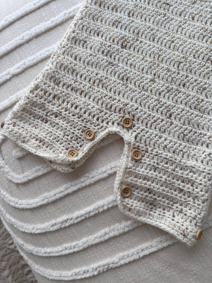 Billy Unisex Crochet Overalls