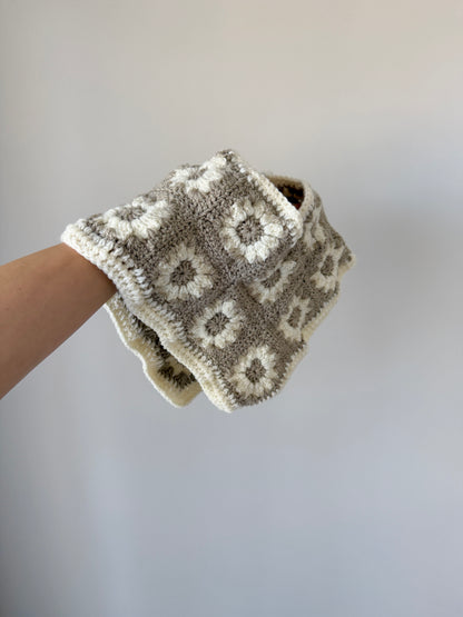 Patchwork Kids Crochet Poncho