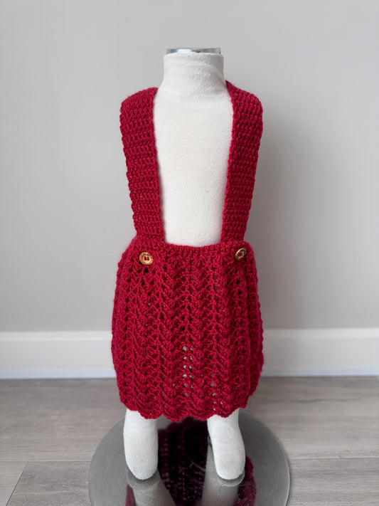 Lucy Crochet Pinafore