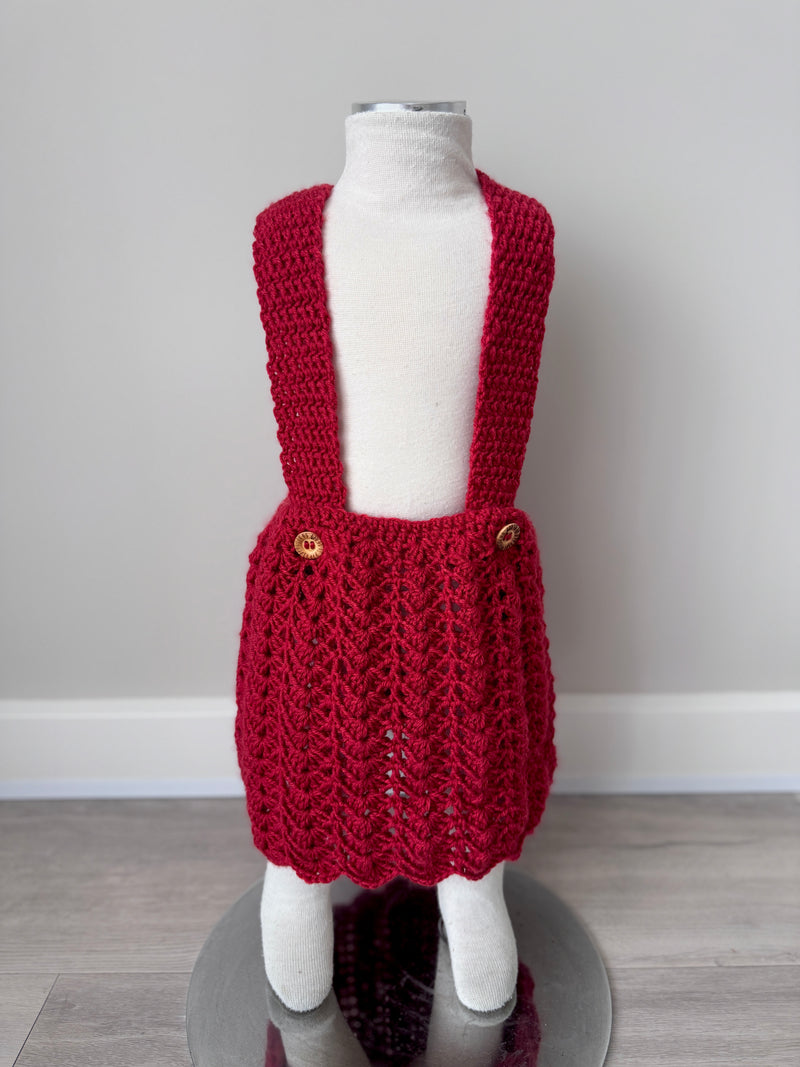 Lucy Crochet Pinafore