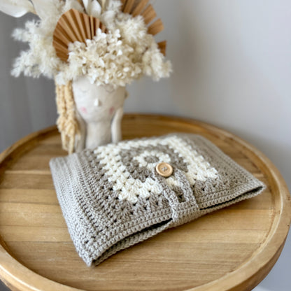 Crochet Book Cover