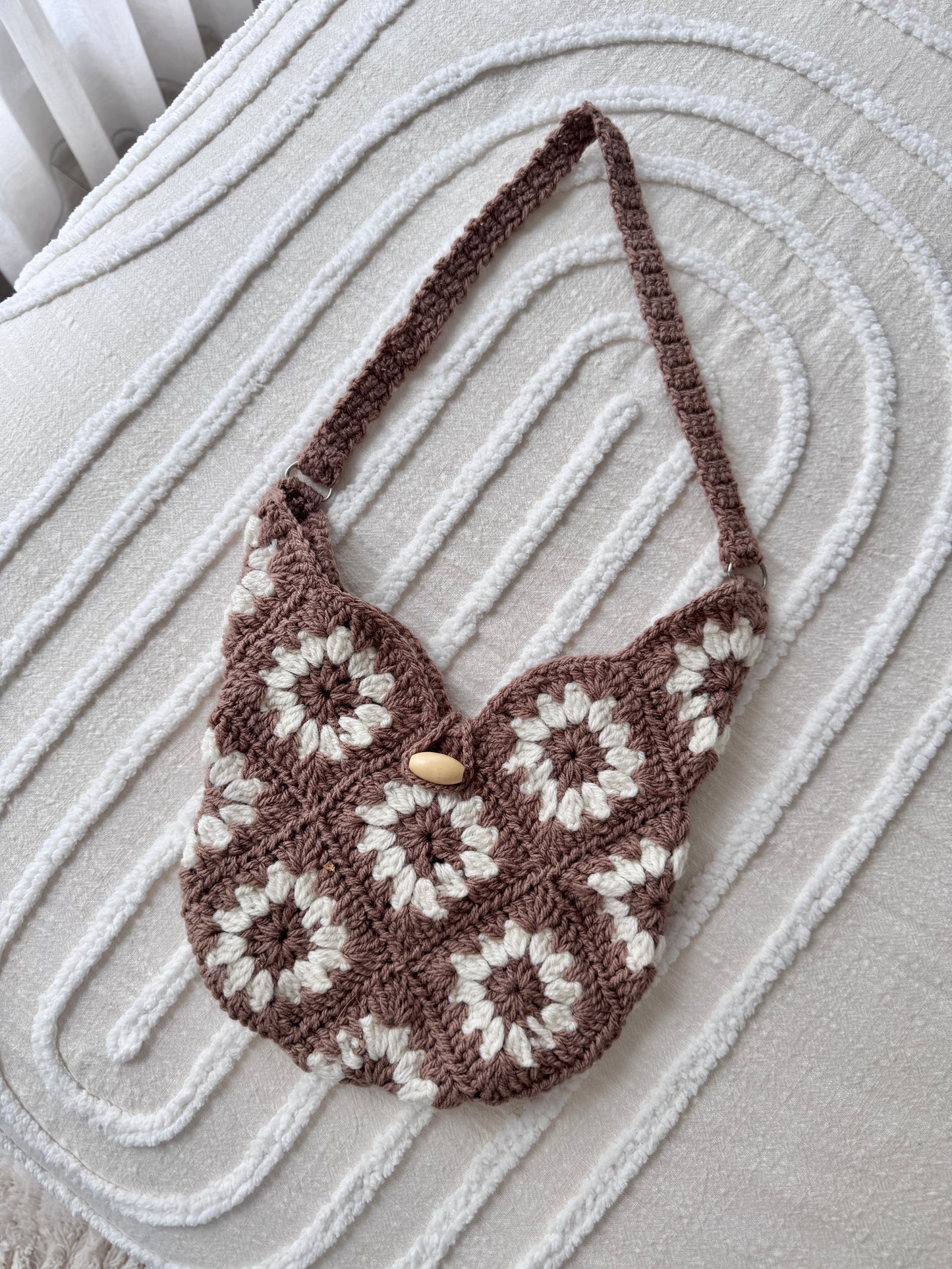 Flower Power Crochet Bag