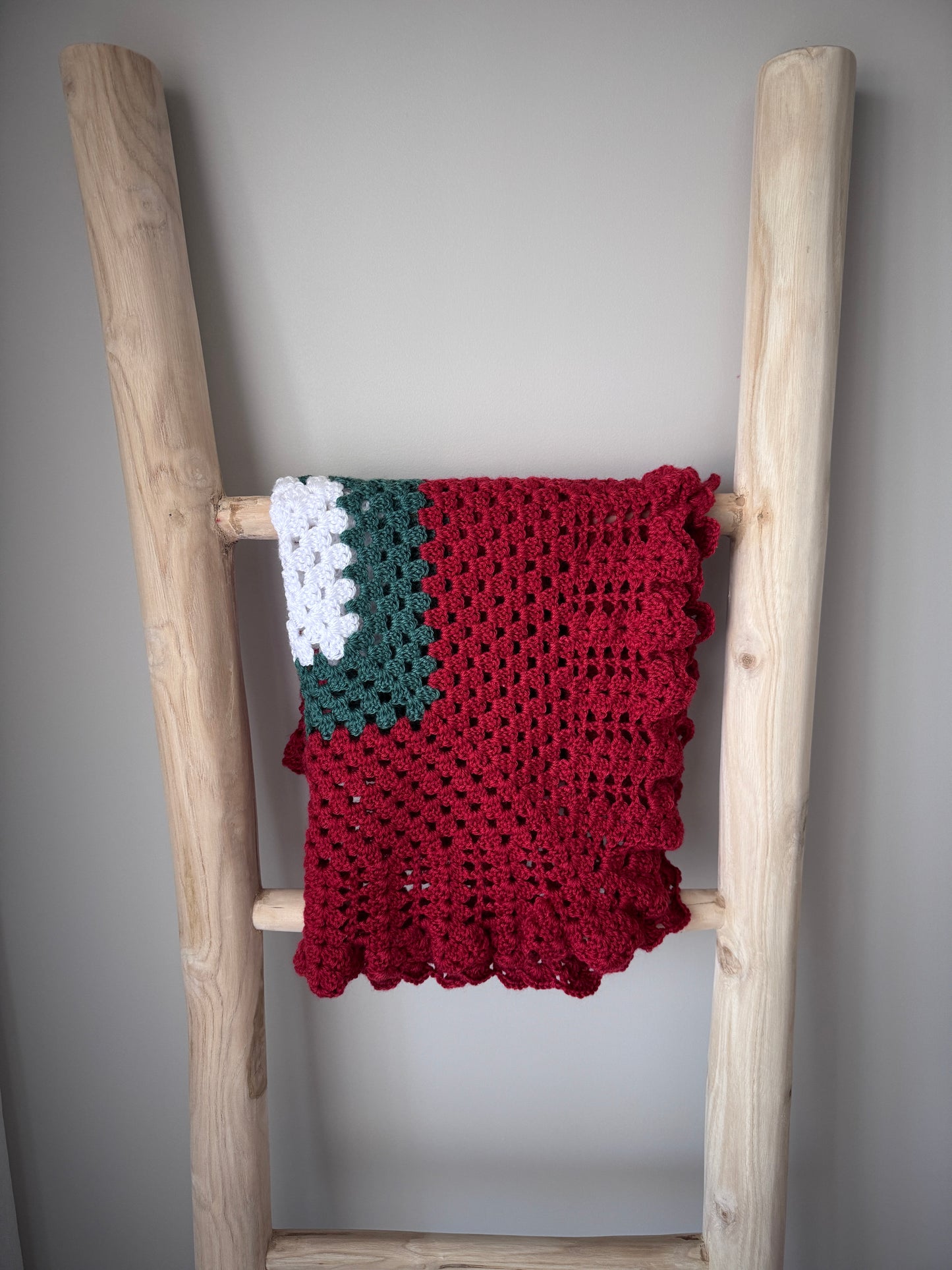 Holly Unisex Christmas Blanket