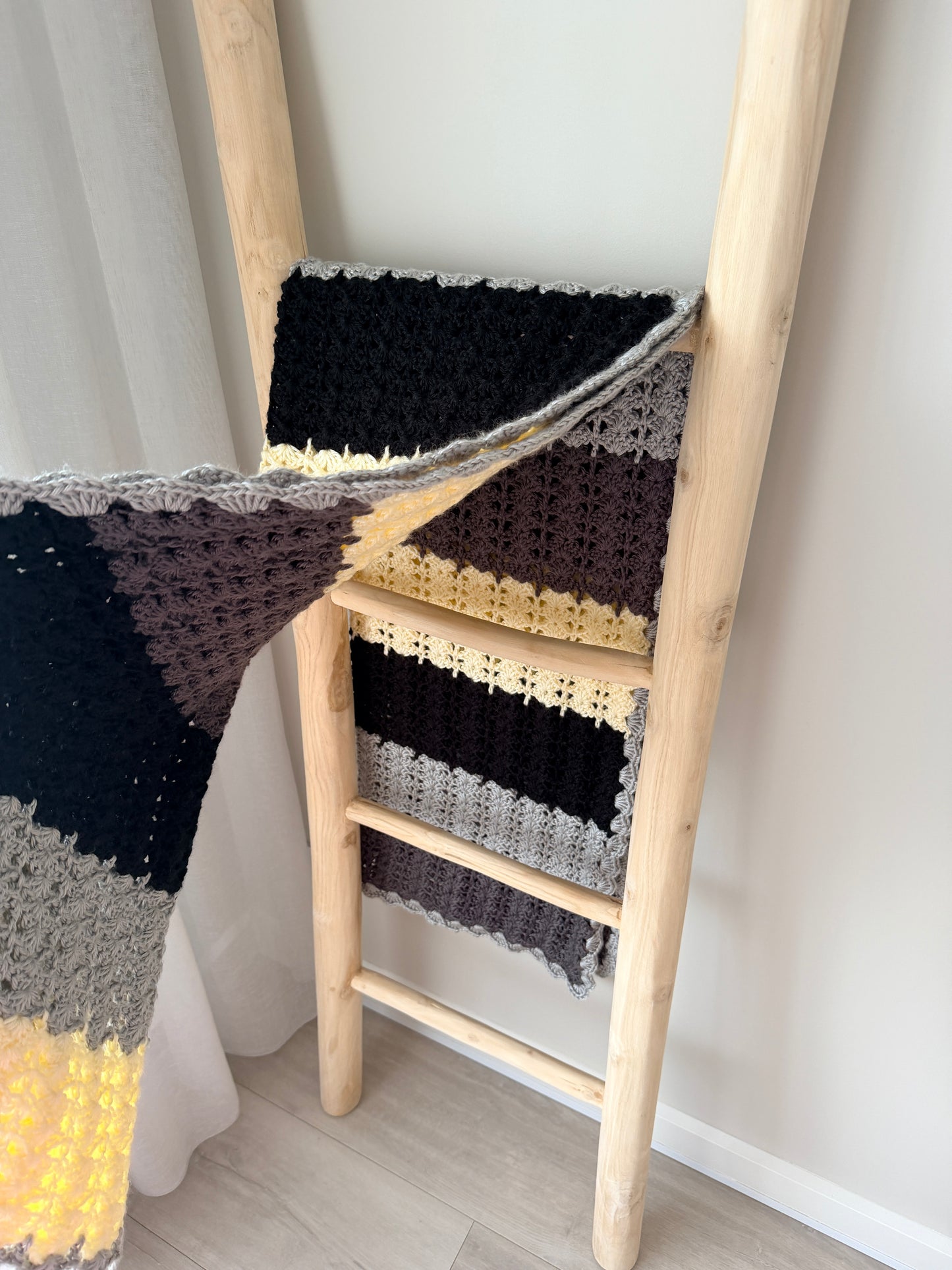 Solid Blocks Versatile Crochet Runner