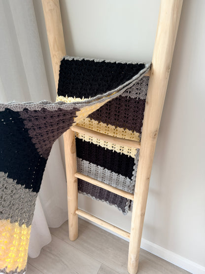 Solid Blocks Versatile Crochet Runner