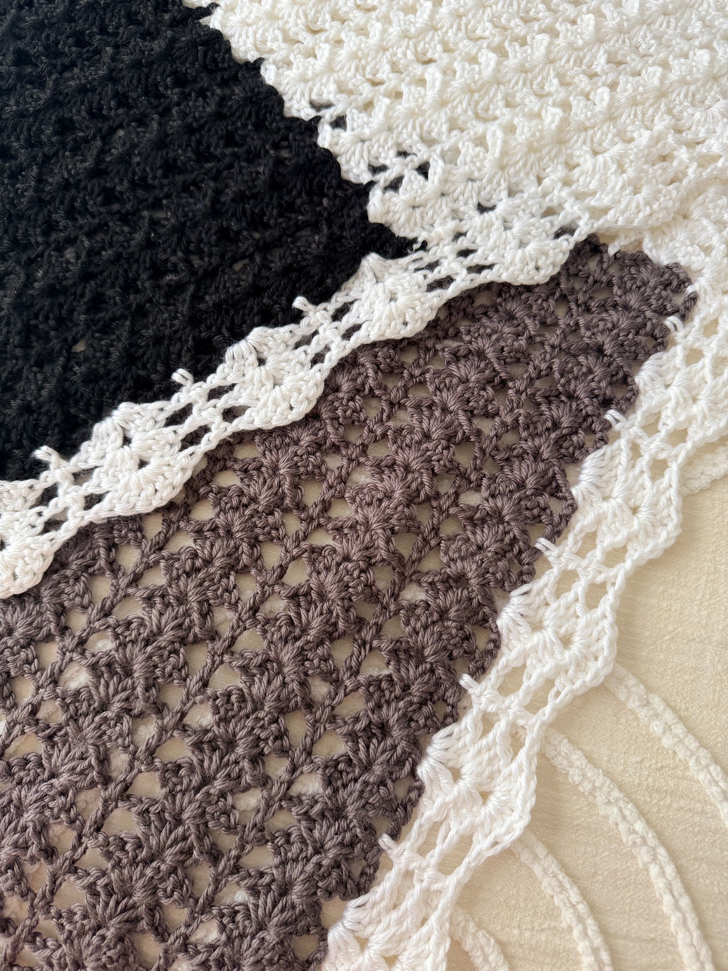 Shades Crochet Runner