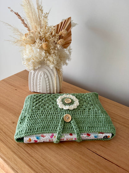 Crochet Book Cover