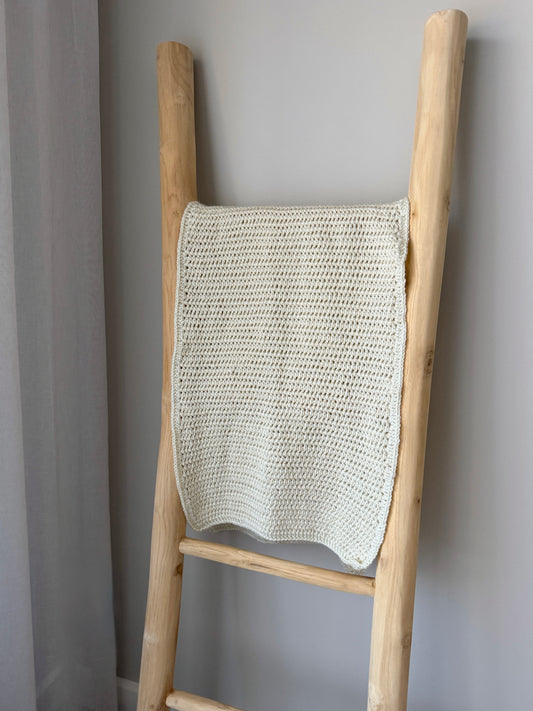 Cream Crochet Runner