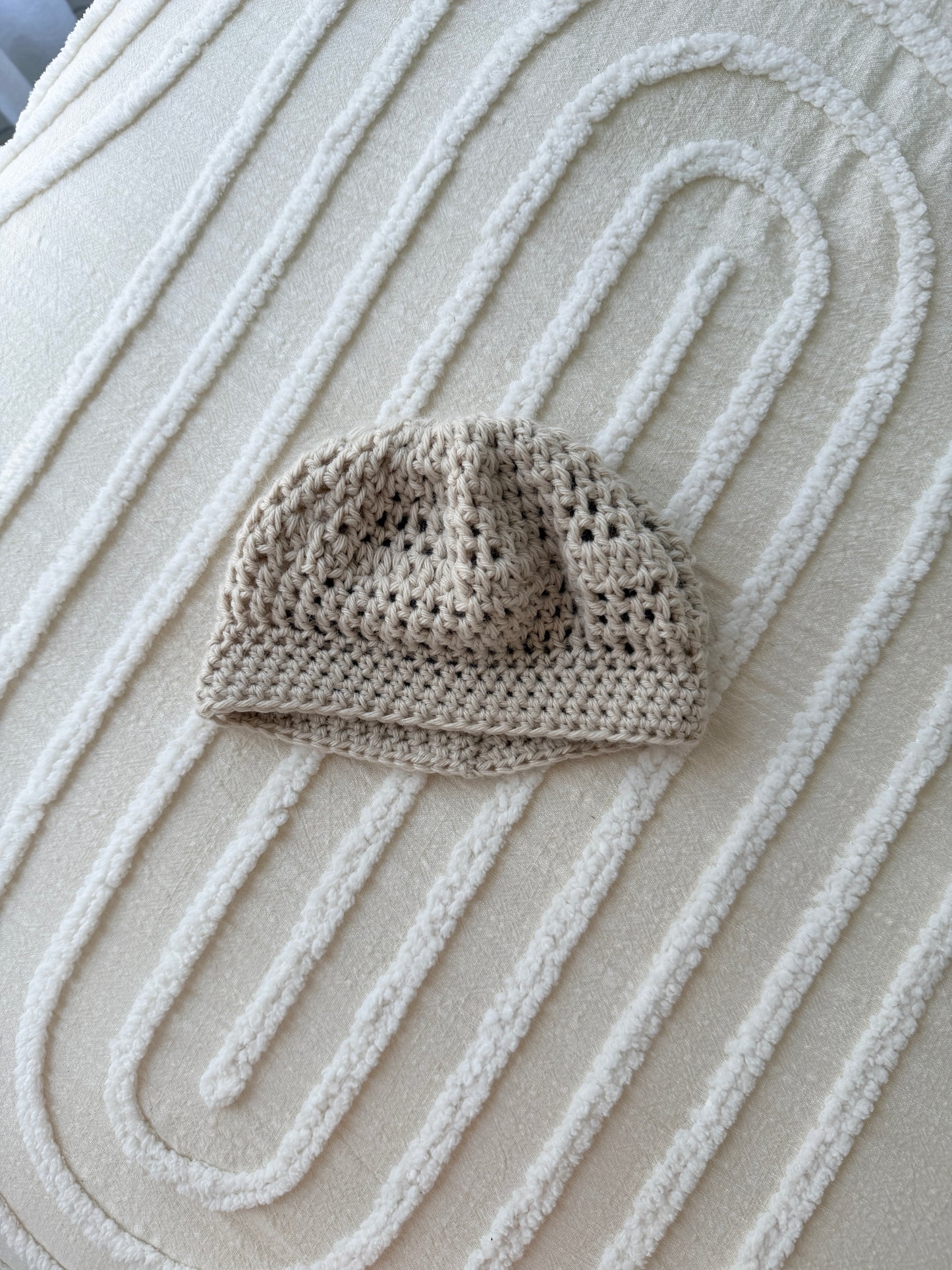 Ashley Overalls & Beanie Crochet Set