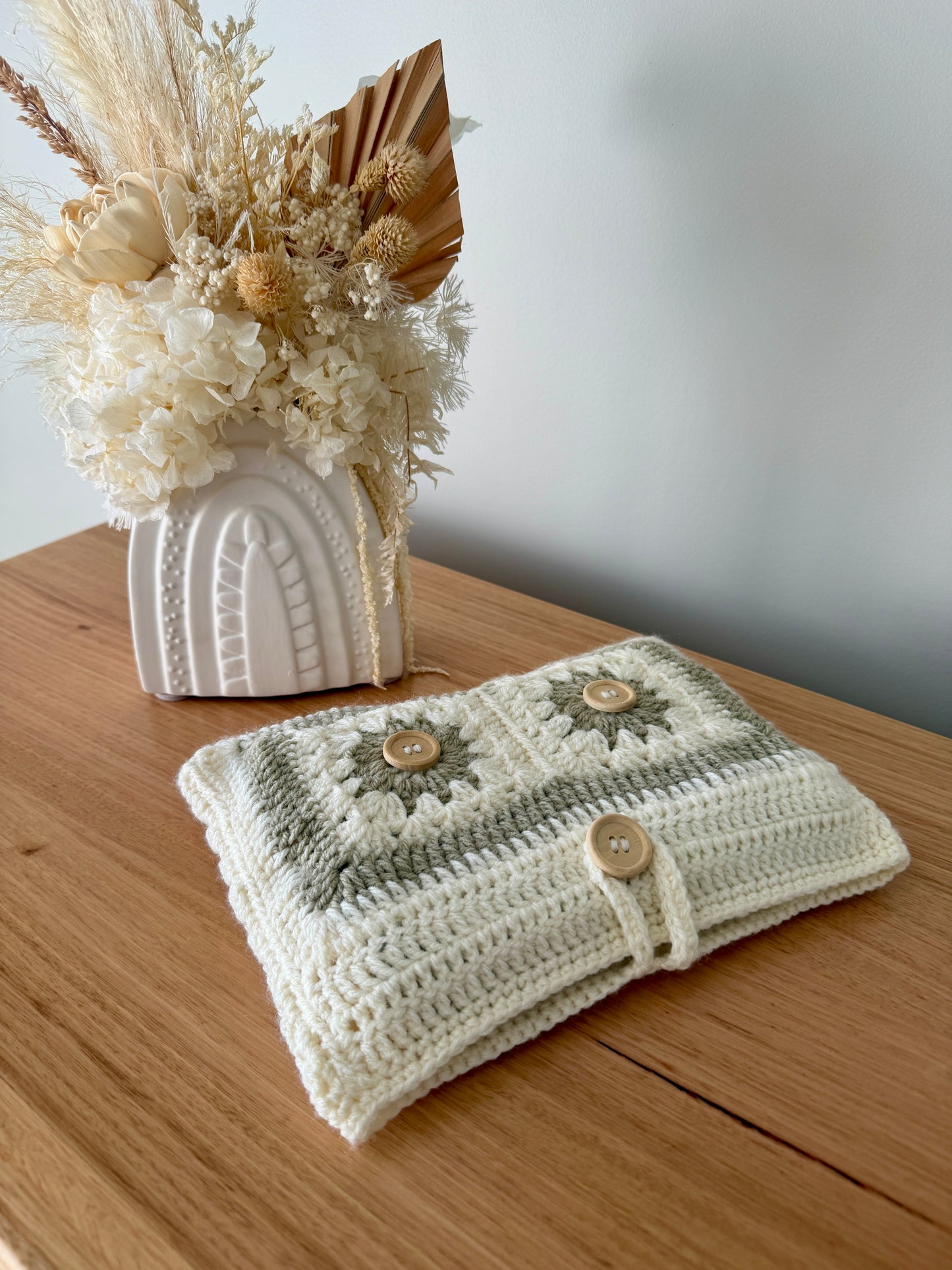 Crochet Book Cover