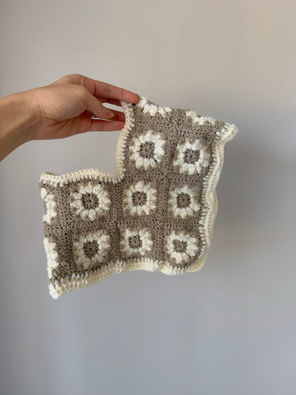 Patchwork Kids Crochet Poncho