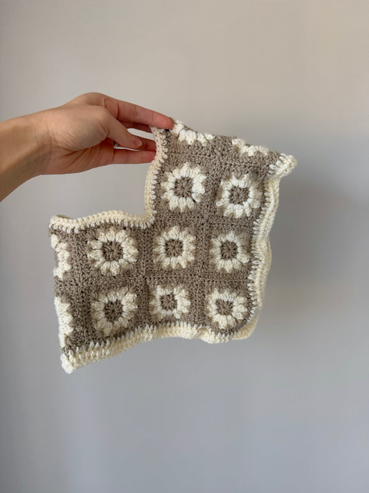 Patchwork Kids Crochet Poncho