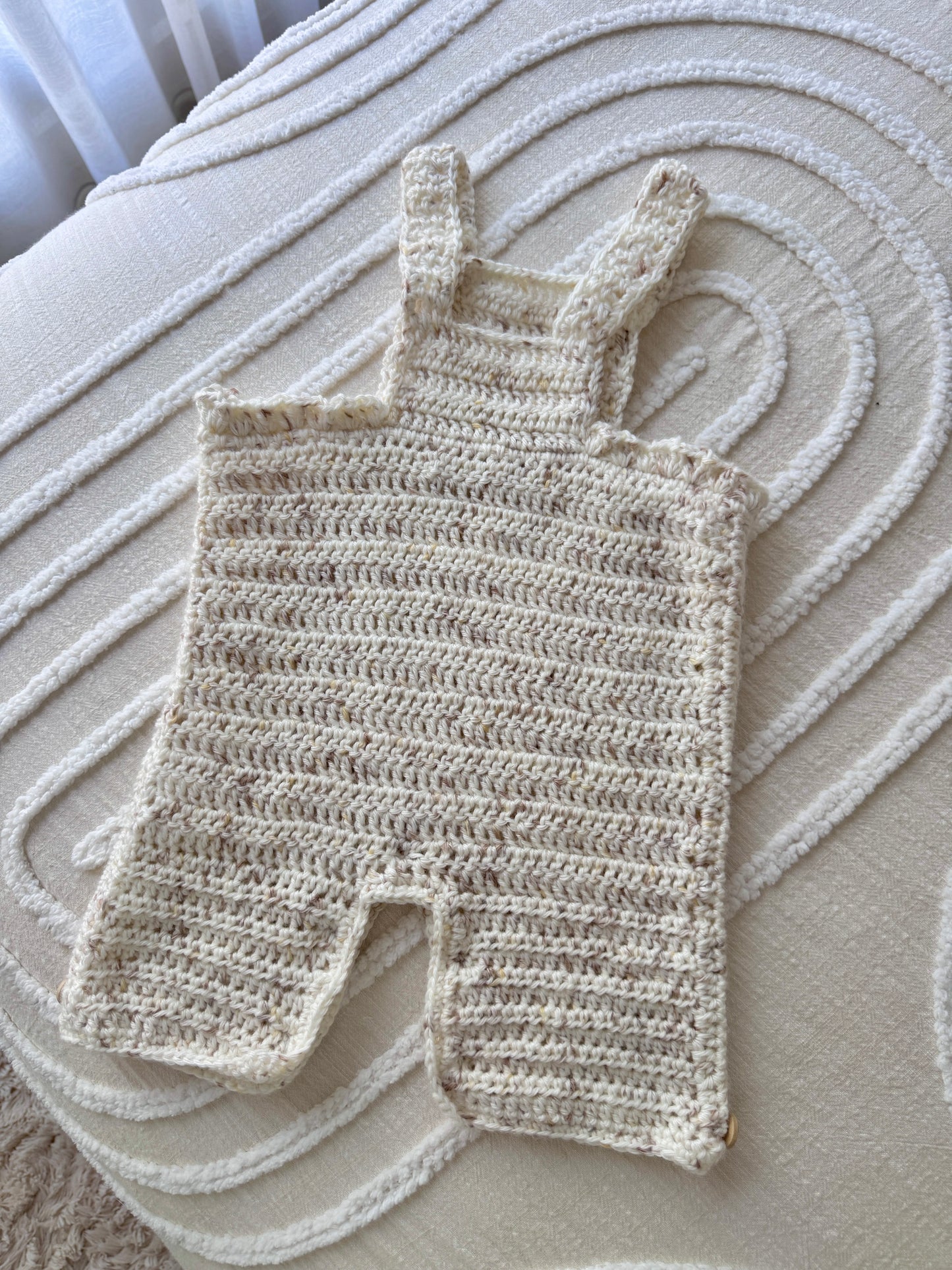 Billy Unisex Crochet Overalls