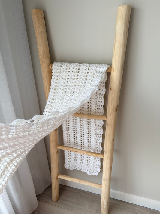 Beautiful White Crochet Runner