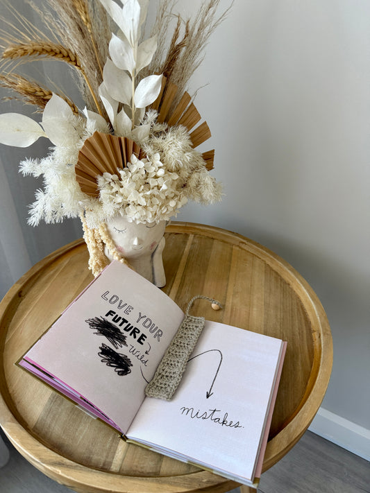 Brownish Grey Crochet Bookmark