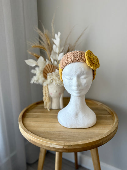 Multi-Coloured Adults Crochet Headband