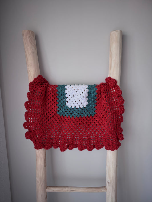 Holly Unisex Christmas Blanket