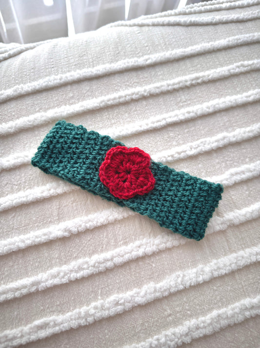 Flower Baby Christmas Headband