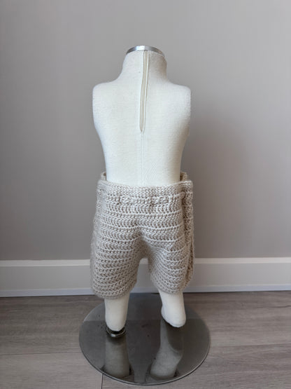 Jesse Unisex Crochet Shorts
