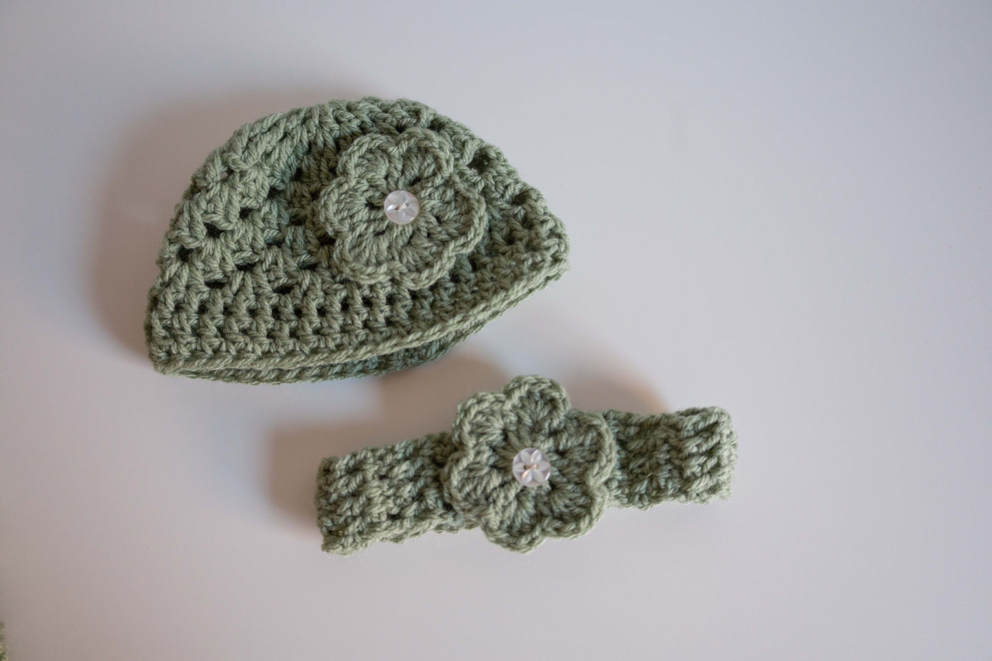 Arabella Crochet Poncho, Beanie + Headband Set