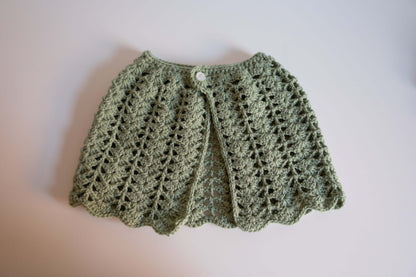 Arabella Crochet Poncho, Beanie + Headband Set