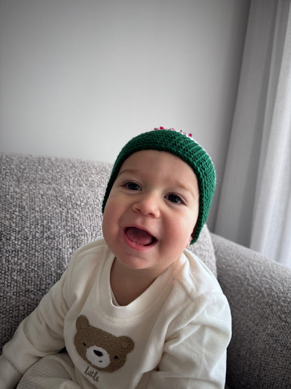 Baby Unisex Pom Pom Christmas Beanie